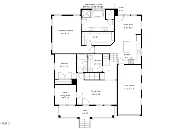 $875,000 | 604 Mills Street, Raleigh, NC 27608