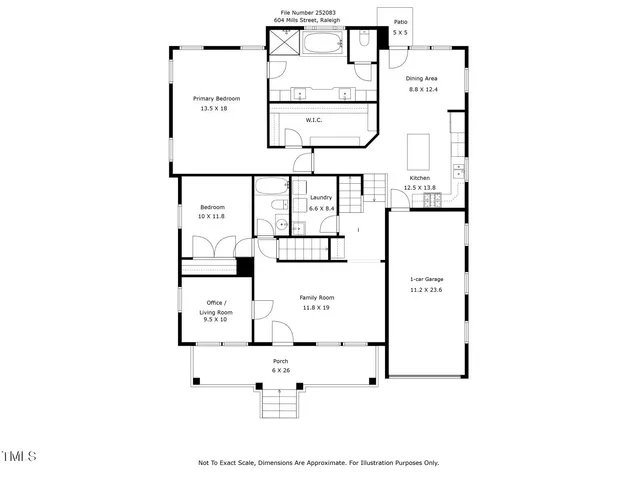 $875,000 | 604 Mills Street, Raleigh, NC 27608