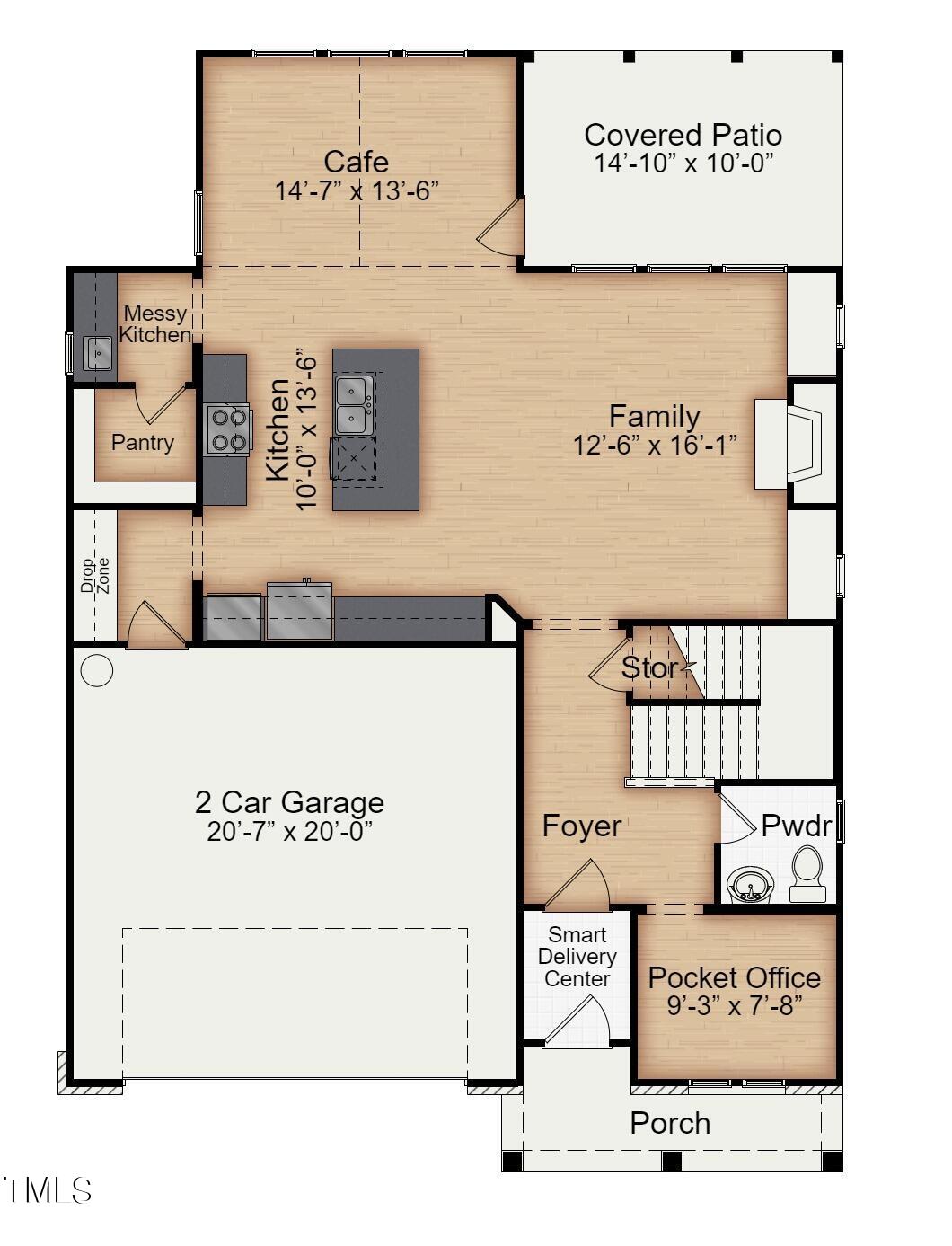 8809 Melvin Street, Unit 34 Willow Spring, NC 27592 - Photo 46 of 47 floorplan_image (6)