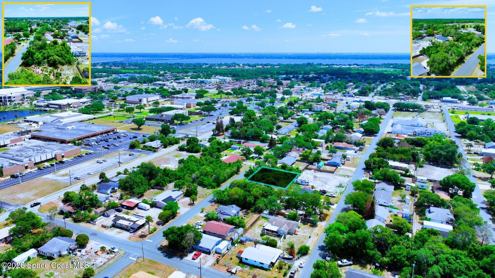 1727 Ruth Street Cocoa, FL 32926 - Photo 4 of 10 a view of a city and flowers