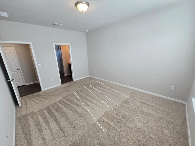 a view of empty room