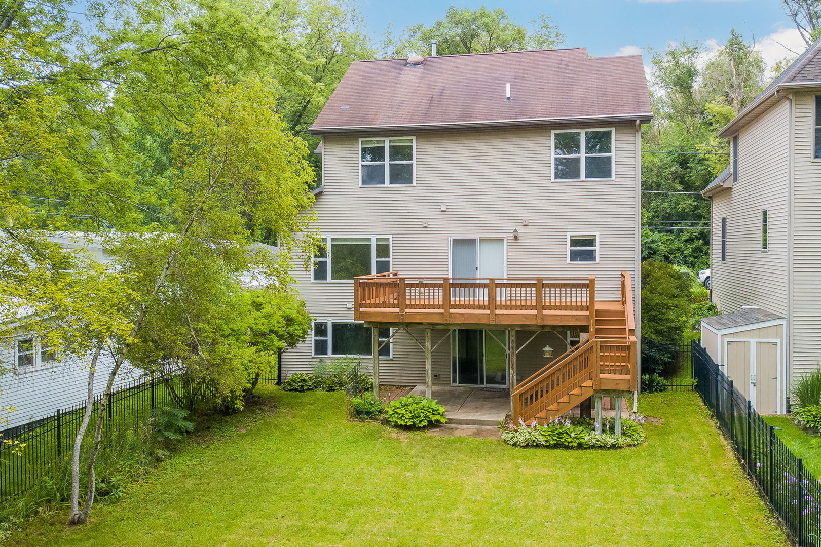 732 Robertson Road South Elgin, IL 60177 - Photo 29 of 37 a view of house with a yard balcony