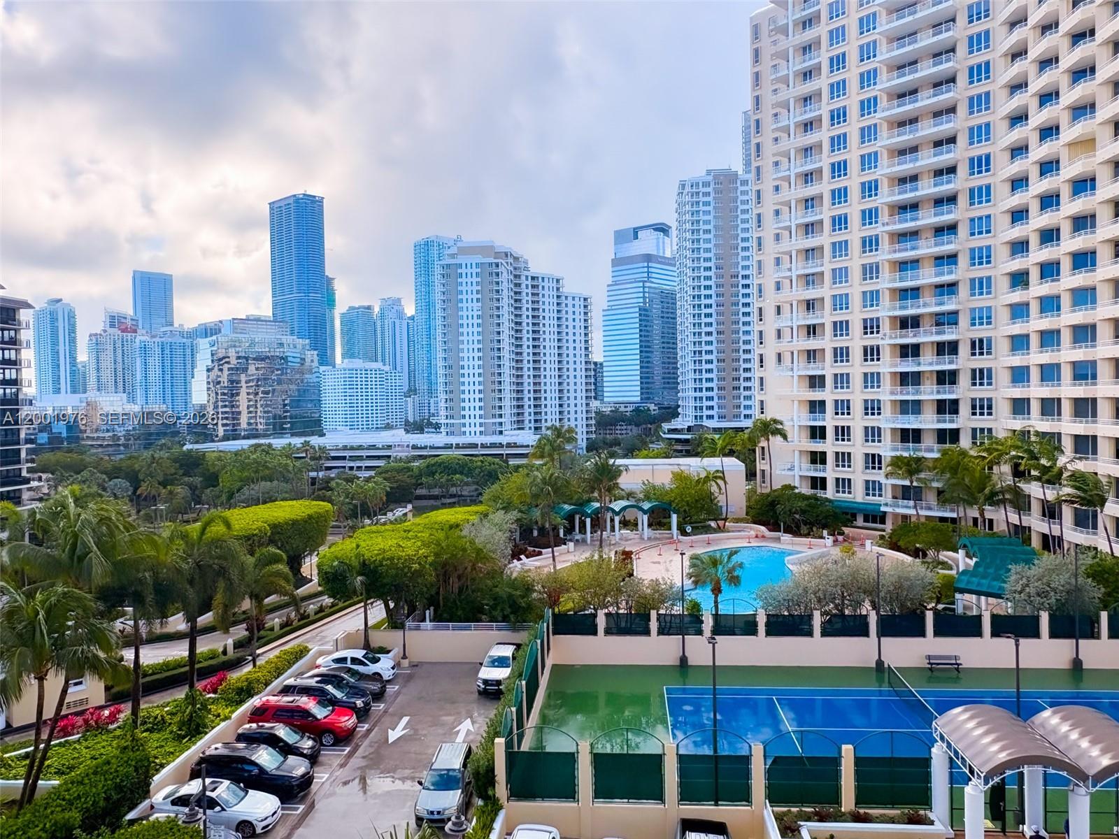 848 Brickell Key Drive, Unit 905 Miami, FL 33131 - Photo 26 of 28 a view of a city with tall buildings