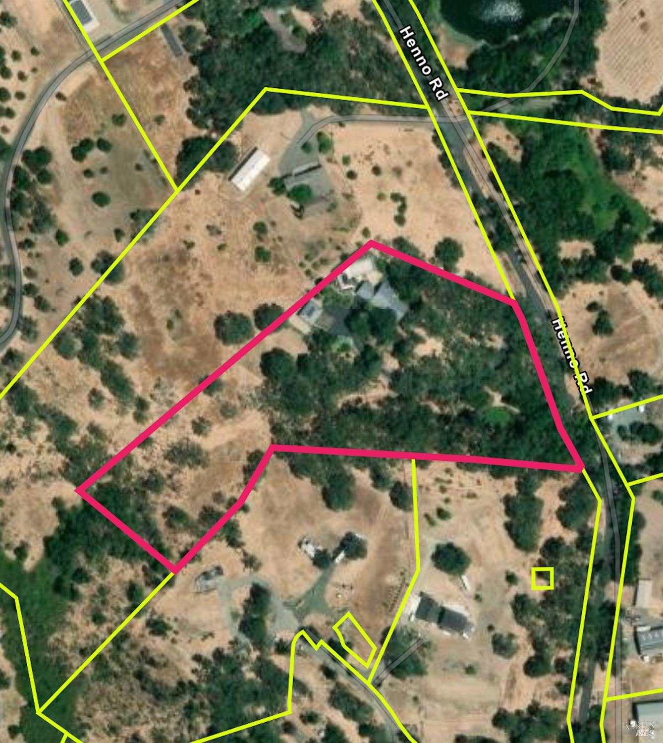 12650 Henno Road Glen Ellen, CA 95442 - Photo 51 of 53 Satellite Map.