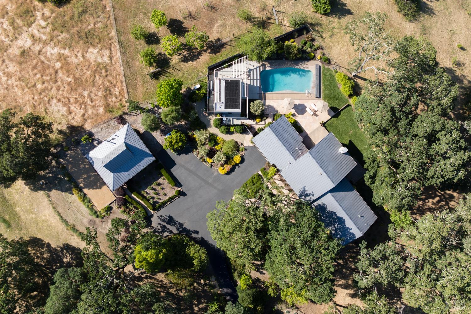 12650 Henno Road Glen Ellen, CA 95442 - Photo 52 of 53 Aerial View.