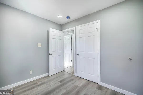 a view of an entryway door