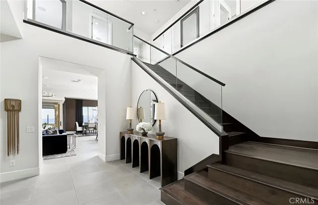 a view of entryway and hall