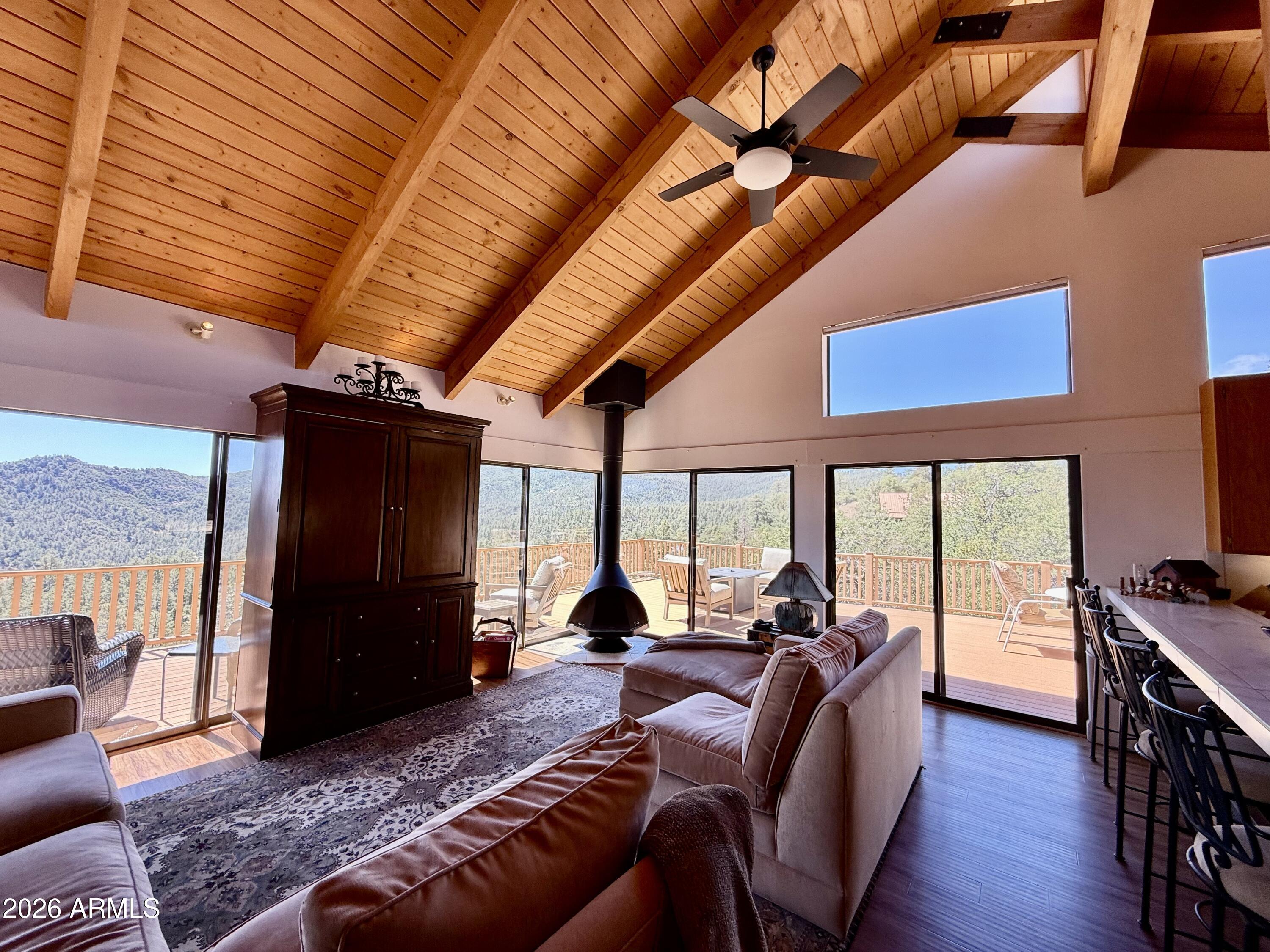 23403 Manzanita Road Crown King, AZ 86343 - Photo 25 of 74 Living area