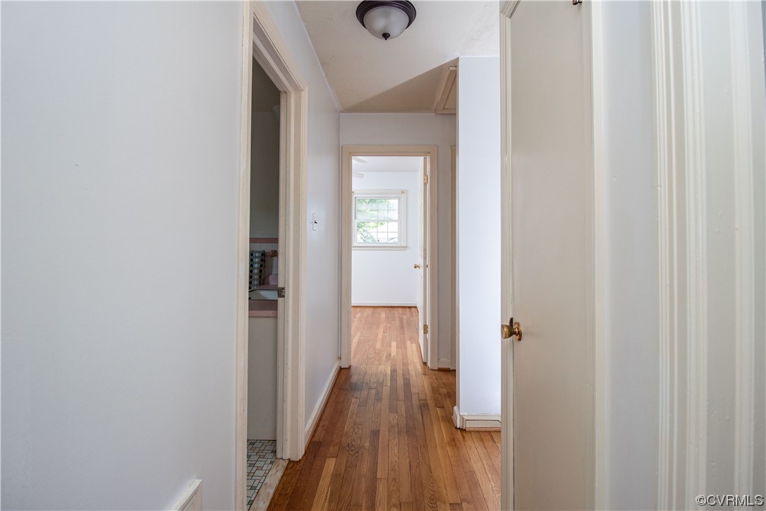 1305 Covington Road Colonial Heights, VA 23834 - Photo 25 of 34 a view of a hallway with wooden floor