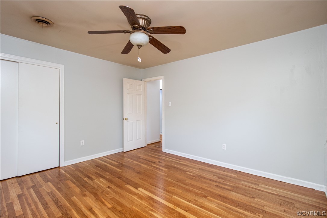 1305 Covington Road Colonial Heights, VA 23834 - Photo 30 of 34 wooden floor in an empty room