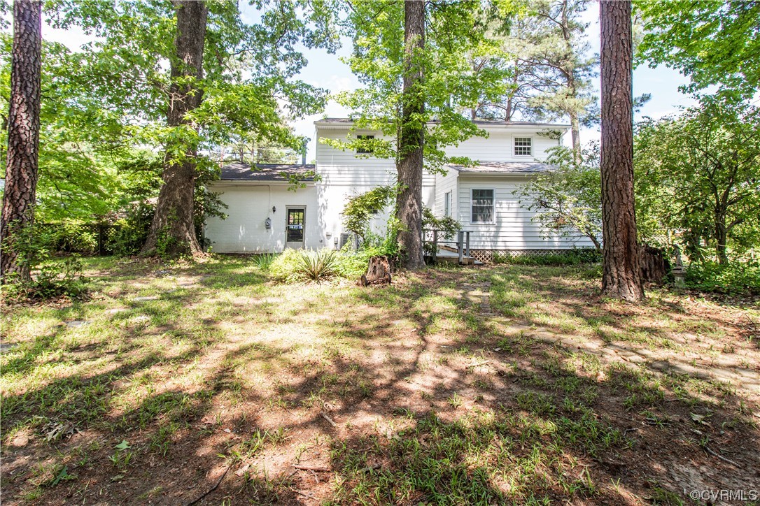 1305 Covington Road Colonial Heights, VA 23834 - Photo 33 of 34 a view of a house with a tree in the yard