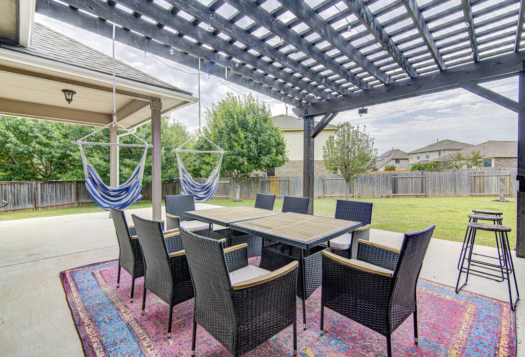 1200 April Meadows Loop Georgetown, TX 78626 - Photo 33 of 40 Large Patio table coveys with the property