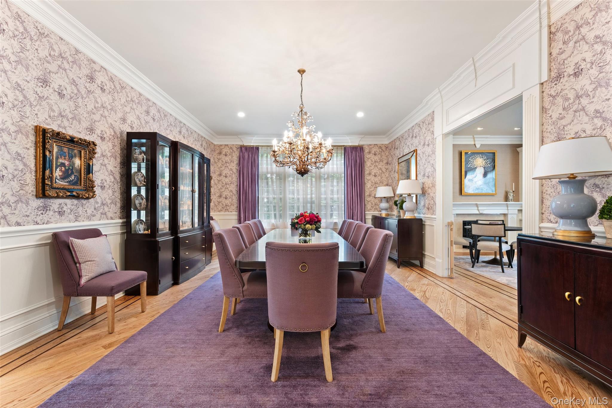 64 Stratton Road Scarsdale, NY 10583 - Photo 10 of 49 Dining room with chair rail molding