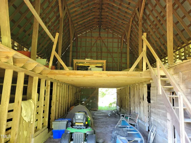 a close view of water heater room