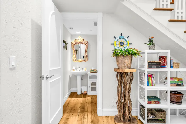 view of living room with furniture and decor