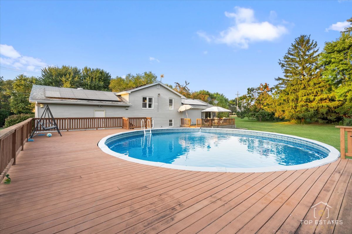 48W201 Keslinger Road Maple Park, IL 60151 - Photo 39 of 48 a view of swimming pool with seating space