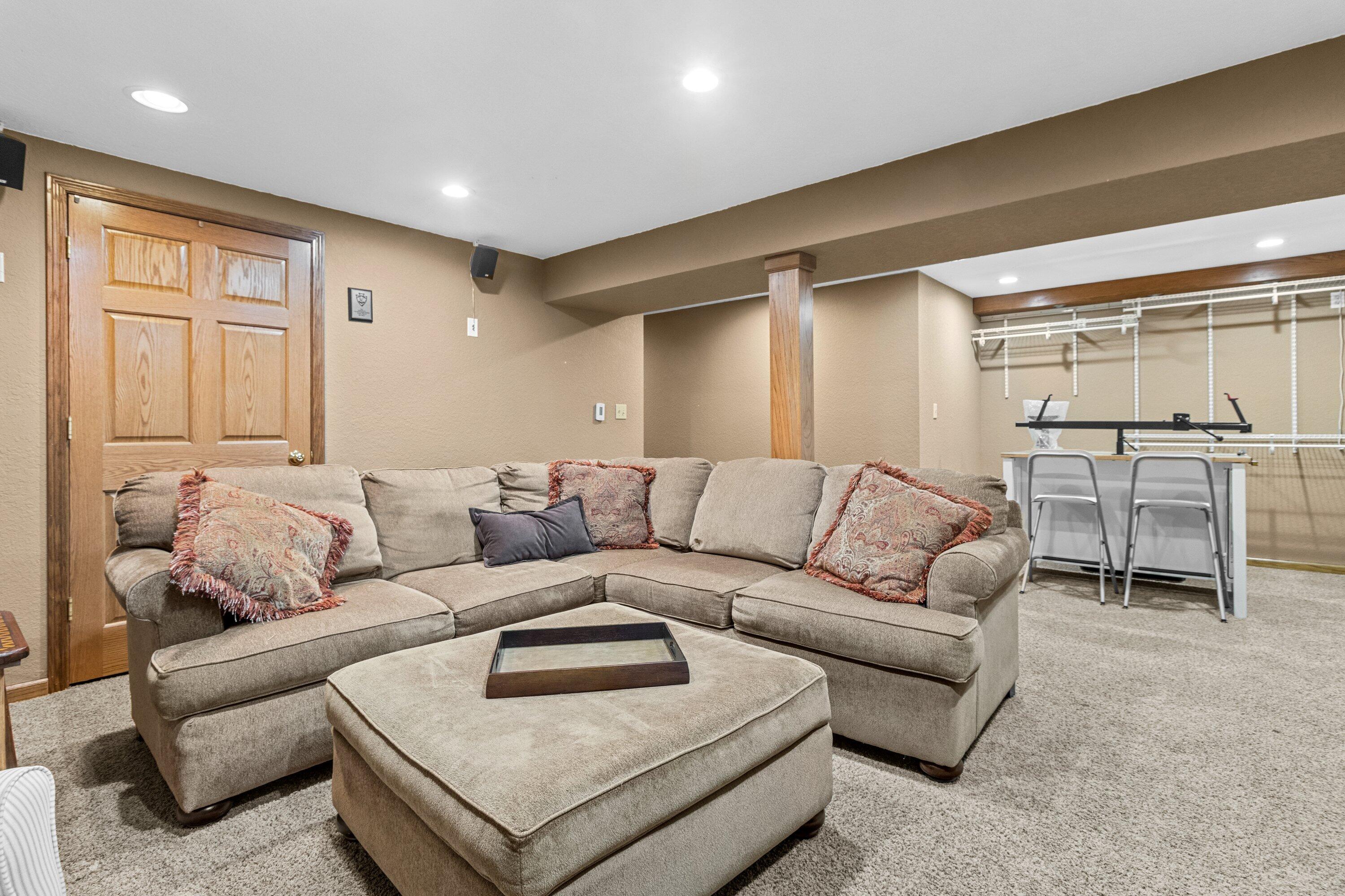 W318N377 Whitetail Run Delafield, WI 53018 - Photo 50 of 61 Lower Level Rec Room