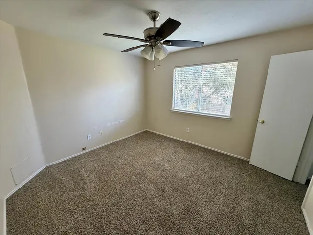 a view of a backyard with a garden