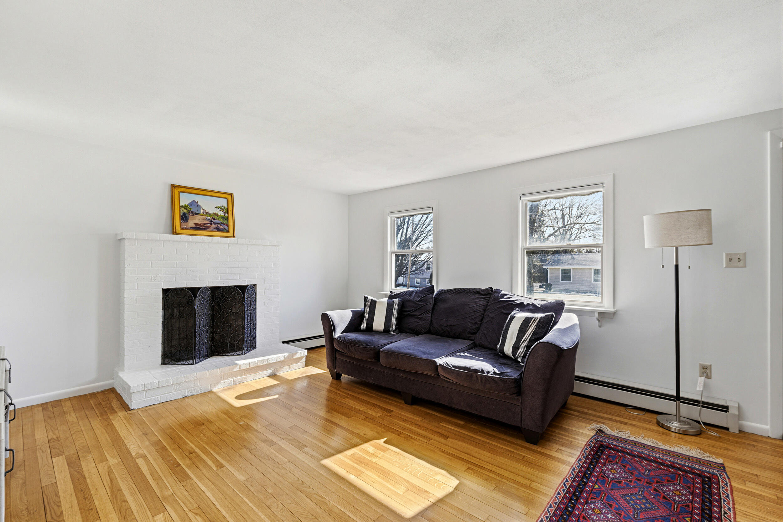 3 Willow Lane Cumberland, ME 04021 - Photo 20 of 58 Living room with hardwood flooring.