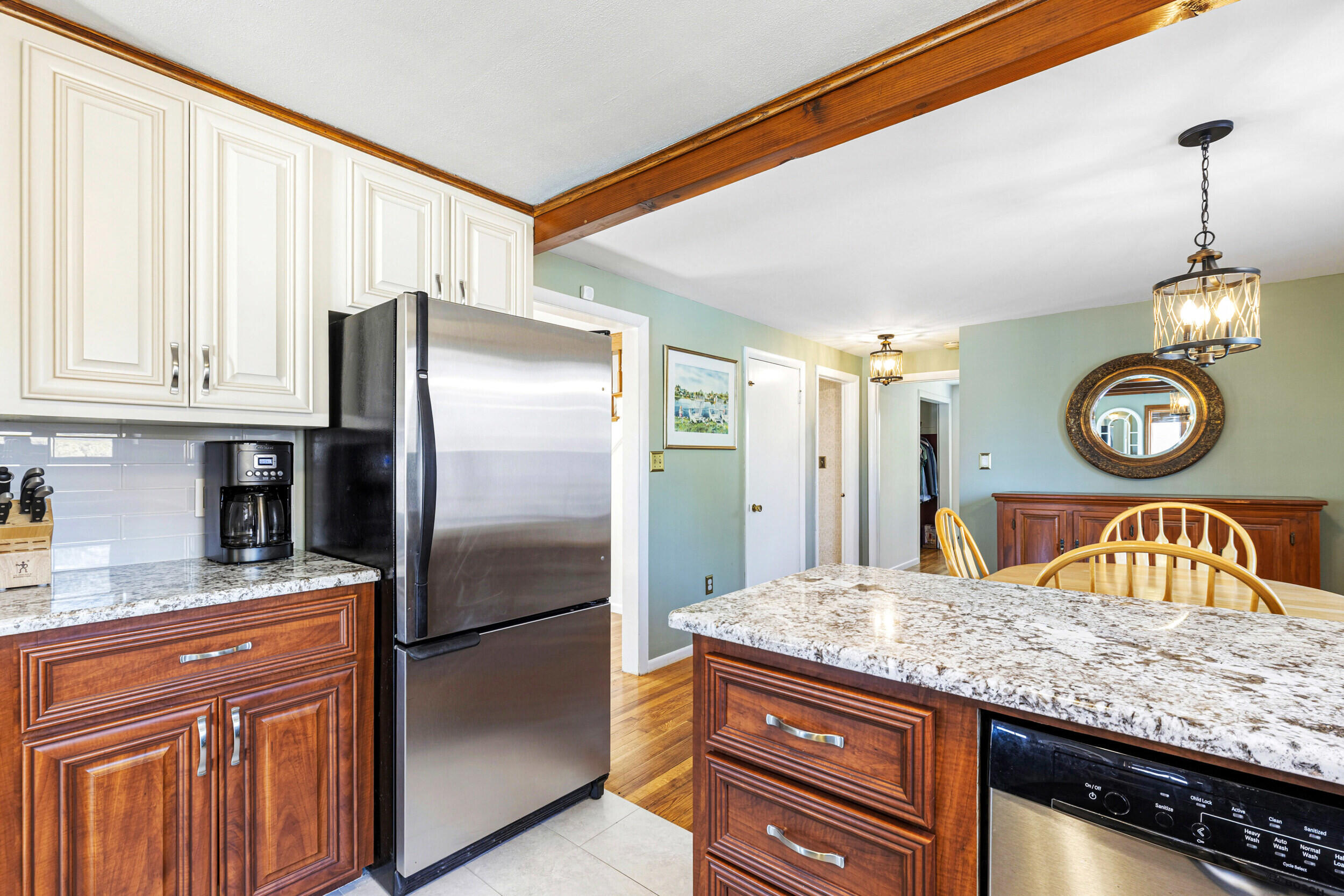 3 Willow Lane Cumberland, ME 04021 - Photo 7 of 58 Kitchen opens to dining room