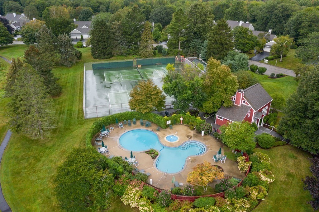 50 Floret Circle, Unit 50 Hingham, MA 02043 - Photo 26 of 28 an aerial view of a house having outdoor space
