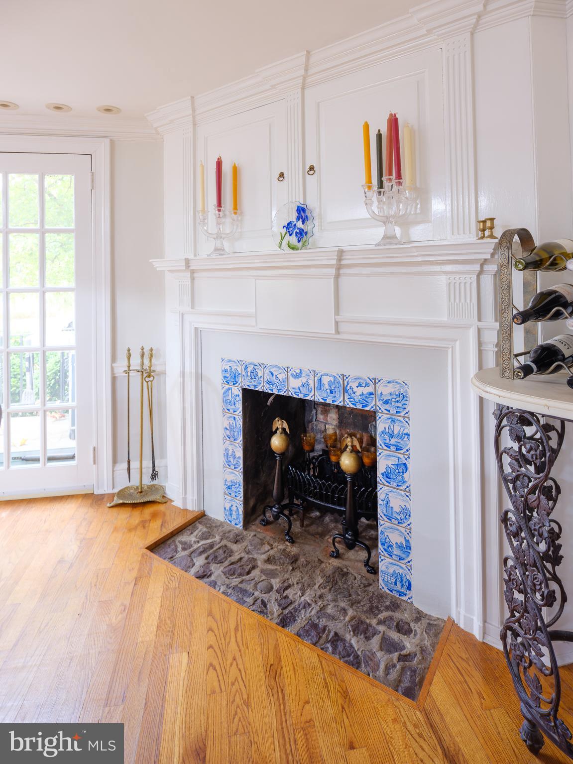 2606 North Sugan Road New Hope, PA 18938 - Photo 12 of 47 Dining Room Fireplace
