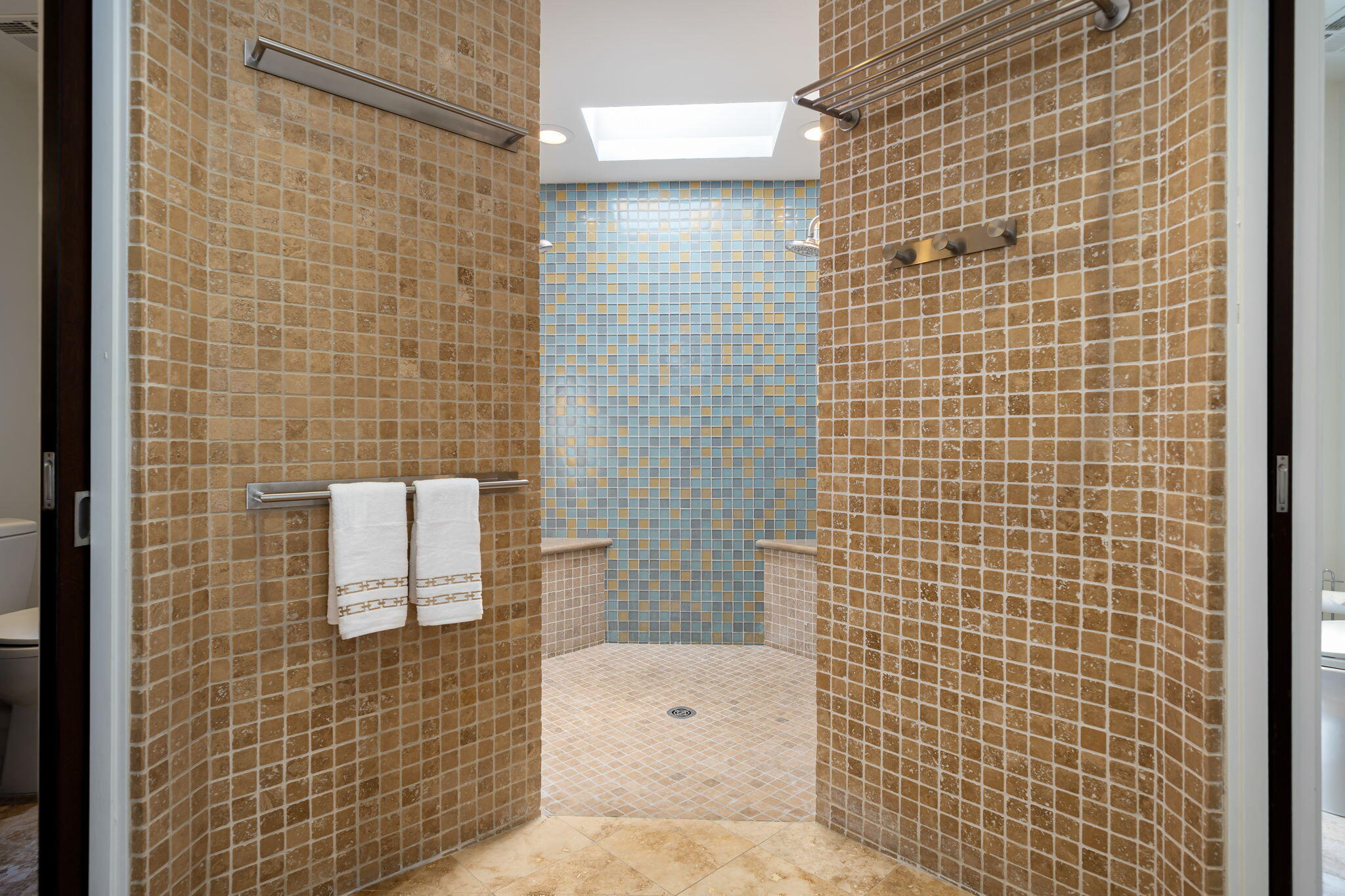 5 Terrace Place Rancho Mirage, CA 92270 - Photo 35 of 53 a bathroom with a shower