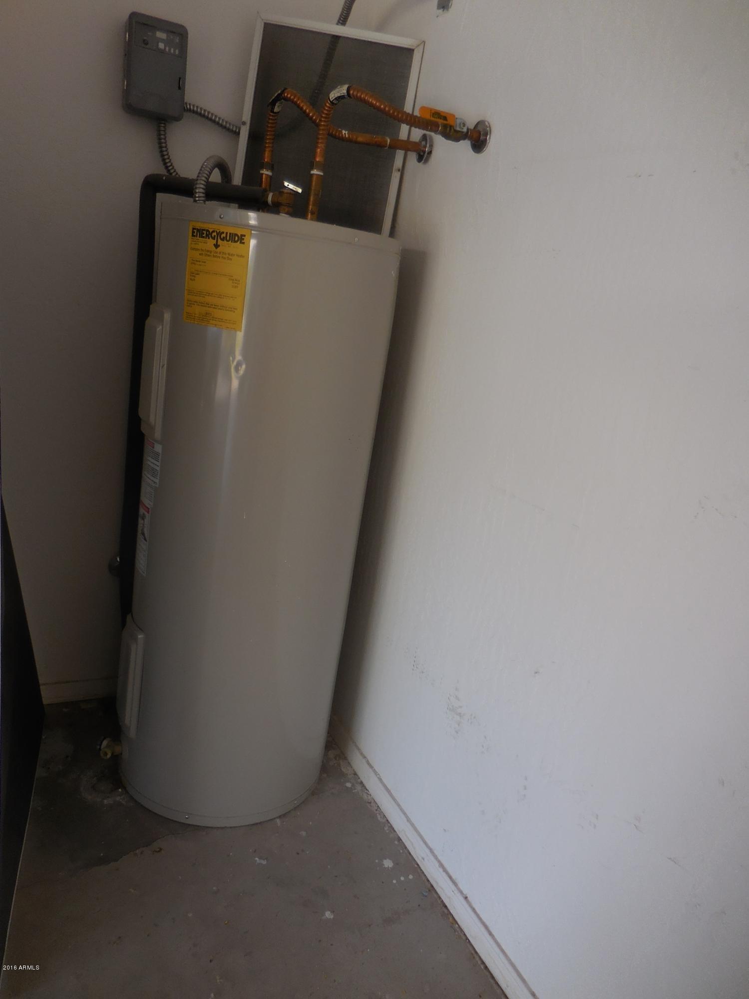 1237 East Redfield Road Phoenix, AZ 85022 - Photo 24 of 26 Water heater-electric