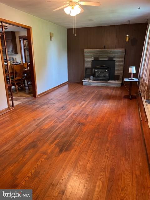 12930 Spickler Road Clear Spring, MD 21722 - Photo 3 of 20 Living room with wood insert in fireplace