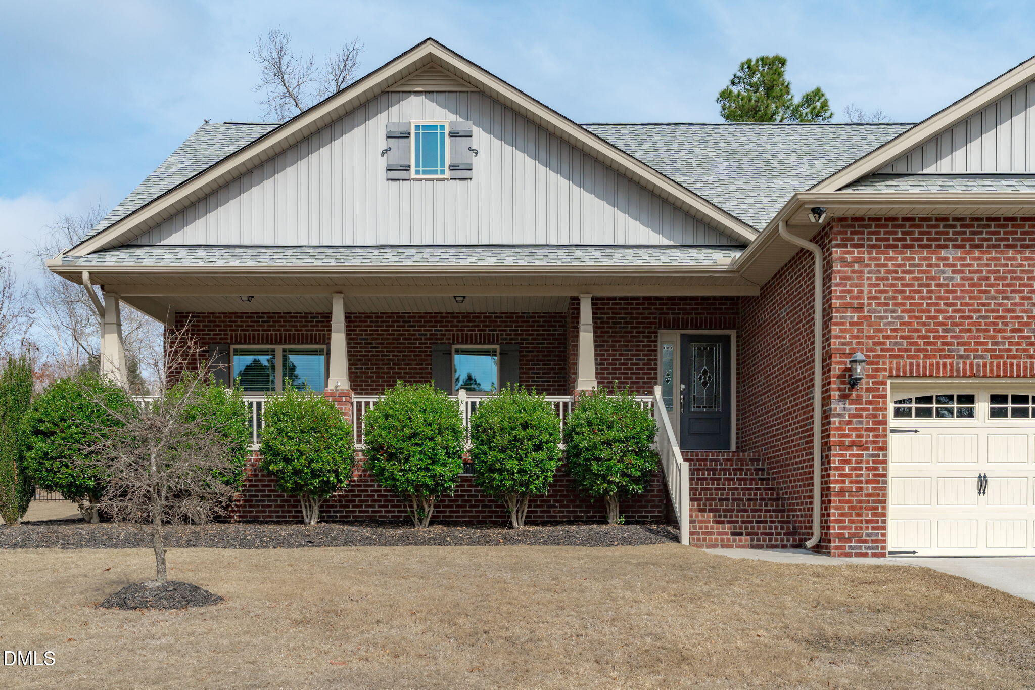 90 Cypress Ridge Way. Willow Spring, NC 27592 - Photo 34 of 52 a view of a house with potted plants