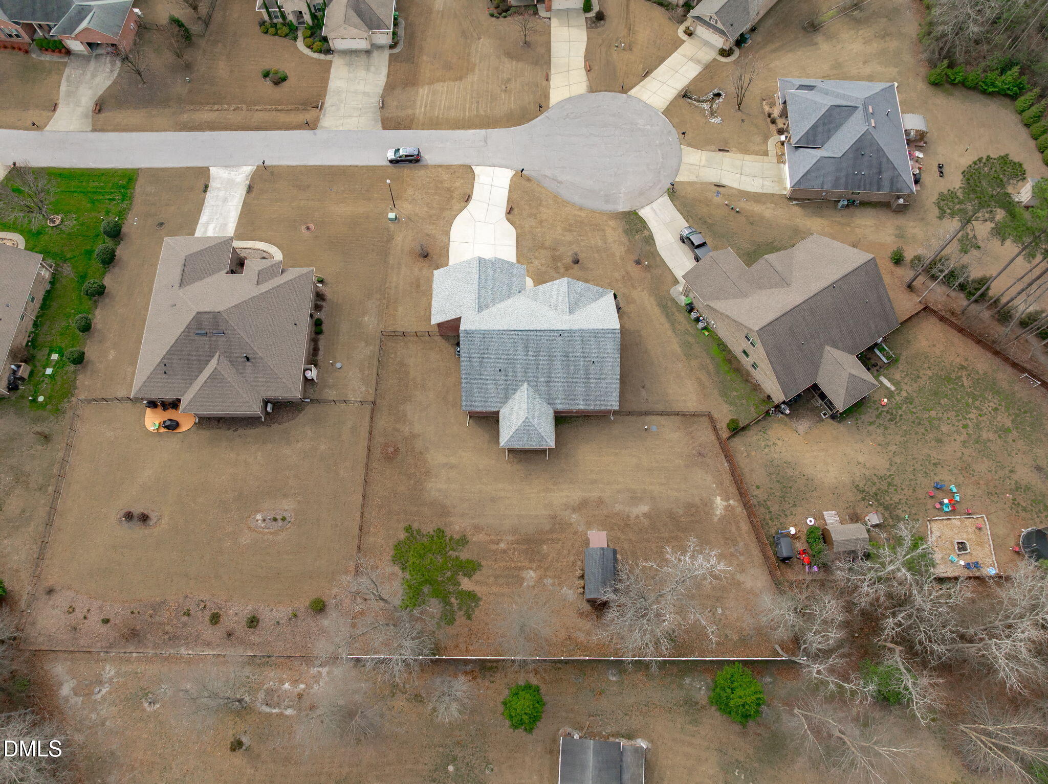 90 Cypress Ridge Way. Willow Spring, NC 27592 - Photo 37 of 52 an aerial view of a house with a yard
