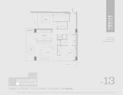 $849,900 | 1212 Laurel Street, Unit 1713 (B6), Nashville, TN 37203