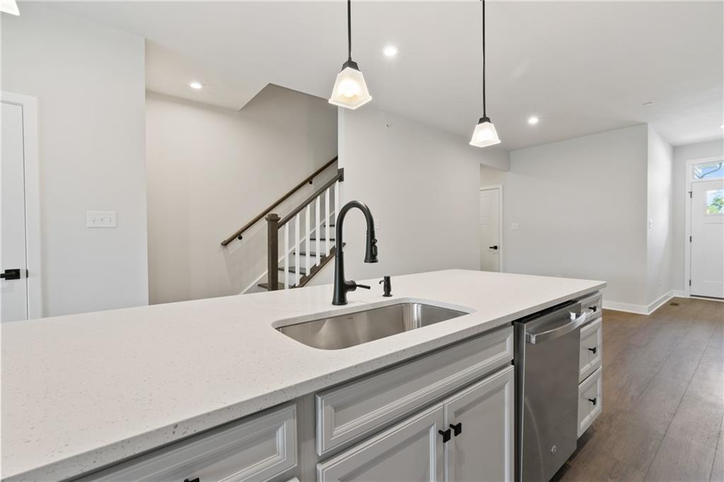 113 Olivia Drive Eighty Four, PA 15330 - Photo 7 of 29 a kitchen with a sink a counter space and cabinets