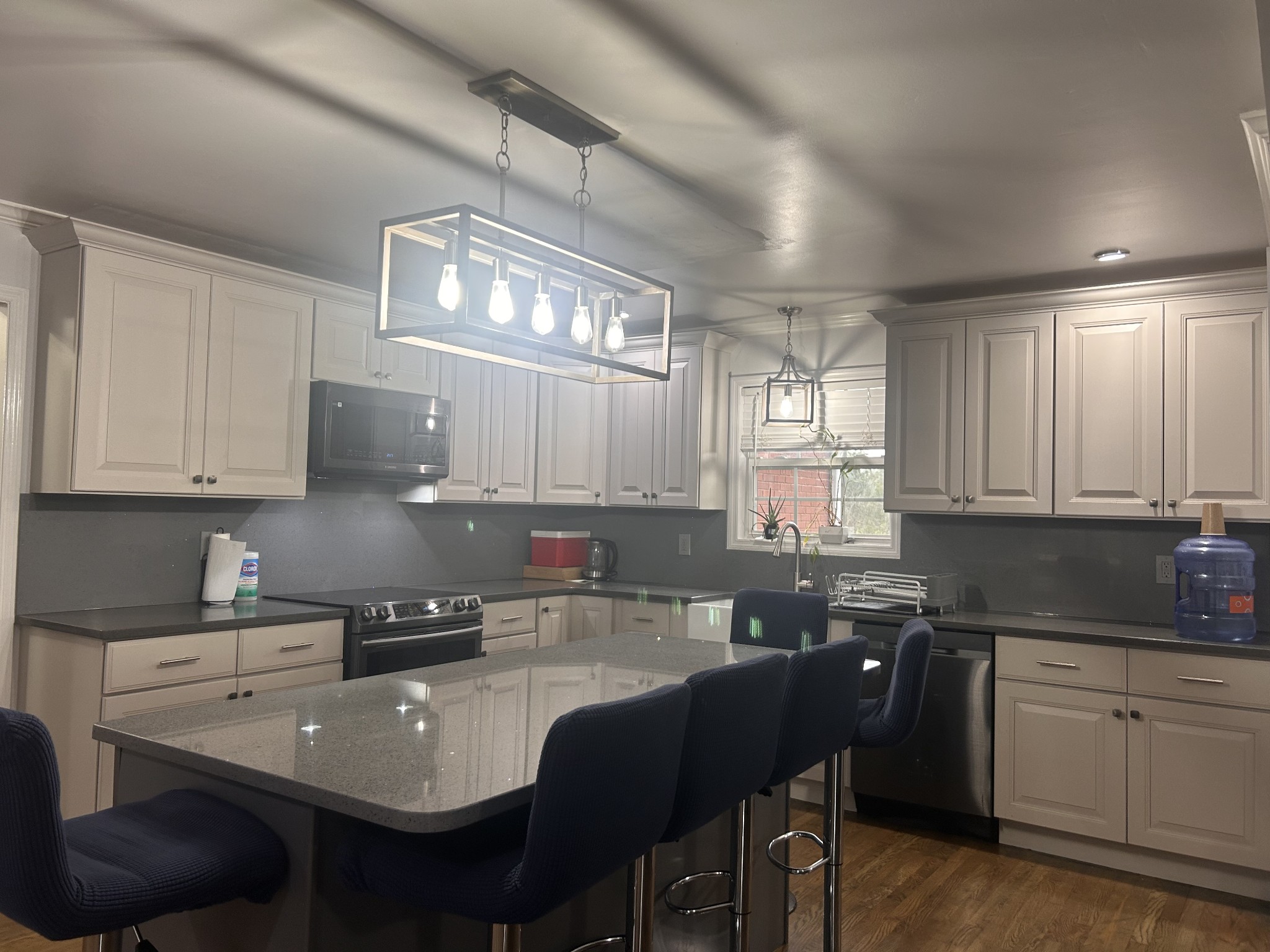 2200 Crescentview Road Pulaski, TN 38478 - Photo 12 of 72 a kitchen with granite countertop a sink window and cabinets