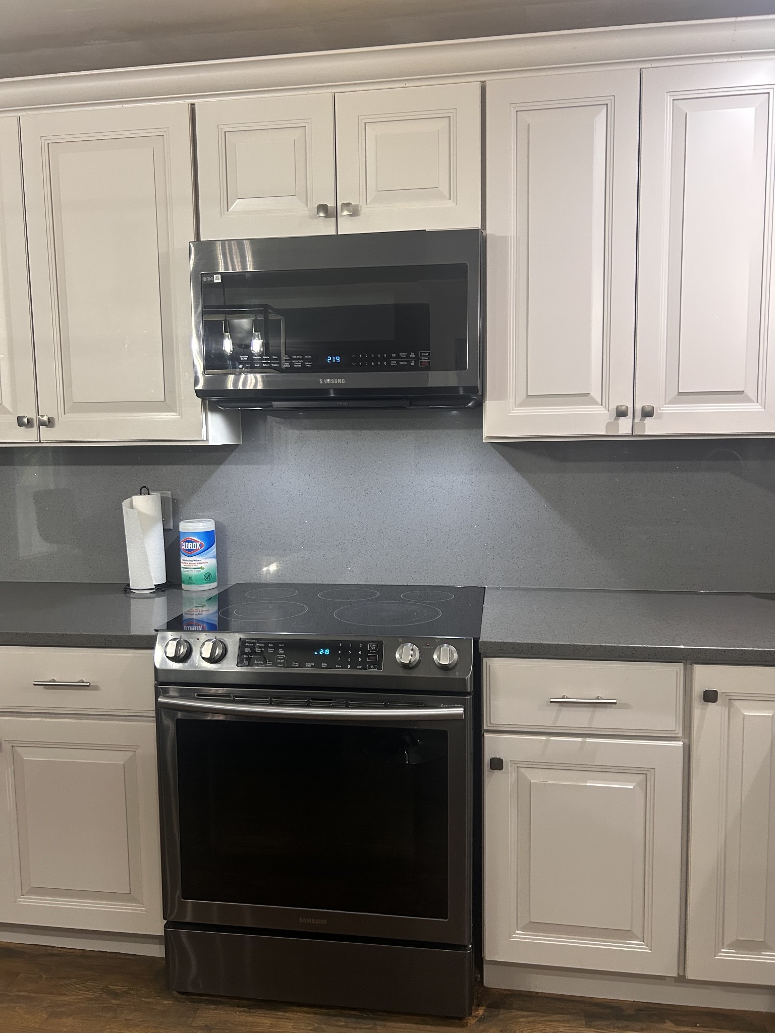 2200 Crescentview Road Pulaski, TN 38478 - Photo 16 of 72 a kitchen with stainless steel appliances granite countertop white cabinets and a stove