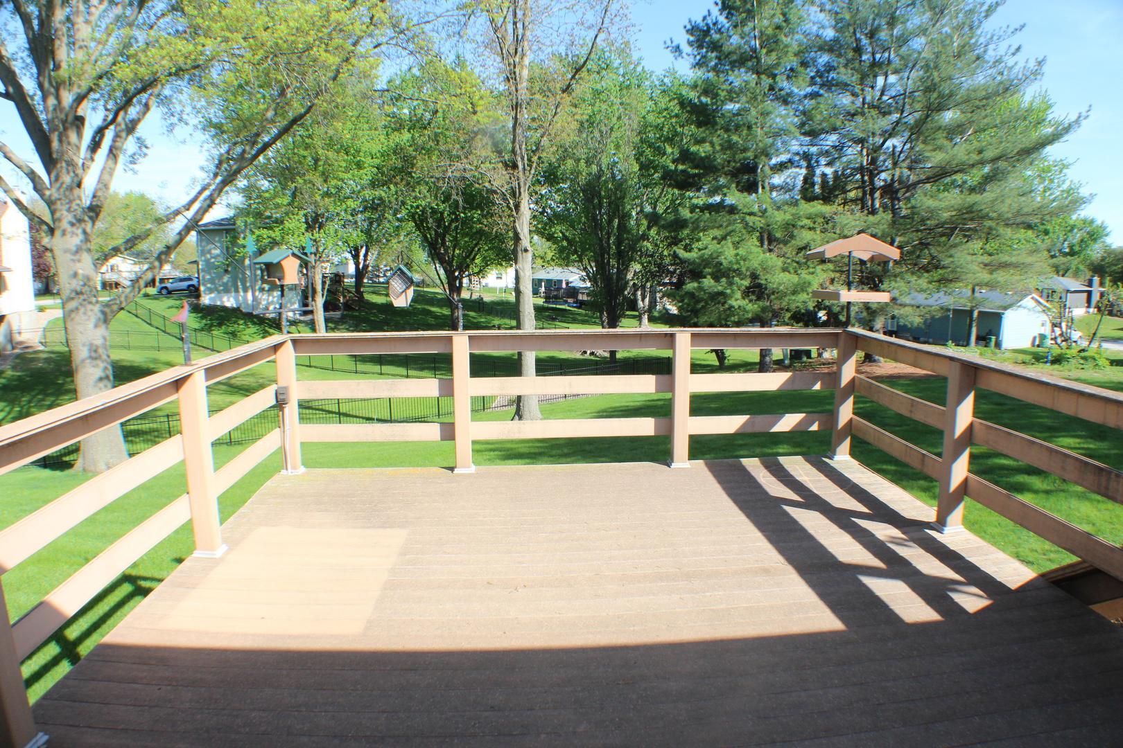 8 Apache Court Eldridge, IA 52748 - Photo 26 of 29 a view of deck with a large trees