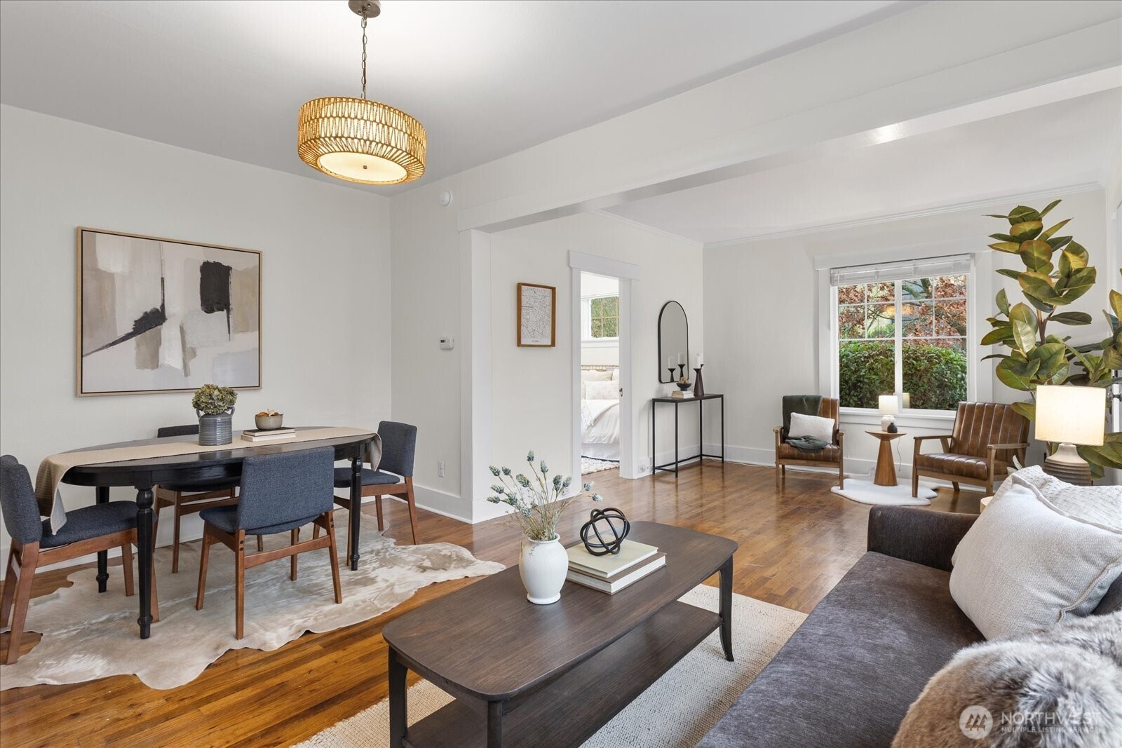 2857 Northwest 73rd Street Seattle, WA 98117 - Photo 5 of 25 a living room with furniture and a table