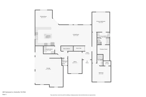 $1,190,000 | 2957 Gatewood Lane, Clarksville, TN 37043