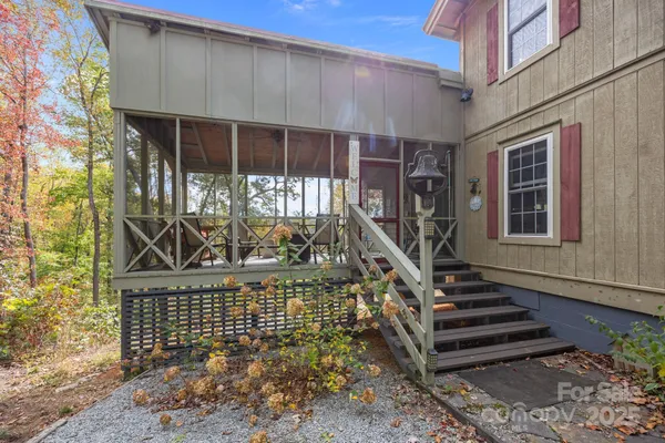 a view of a entryway door of the house