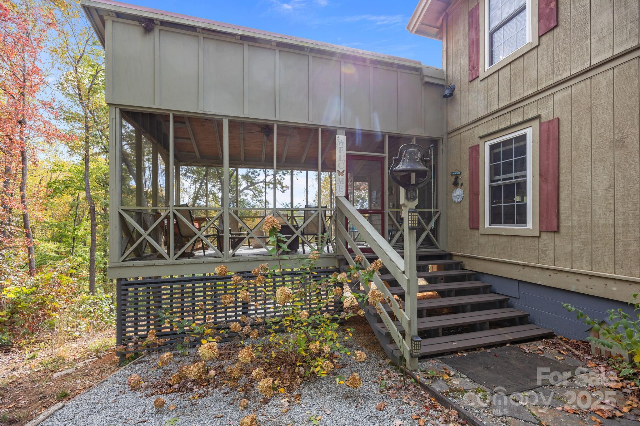 38 Buzzards Rst Trail, Unit 7 Saluda, NC 28773 - Photo 12 of 47 a view of a entryway door of the house
