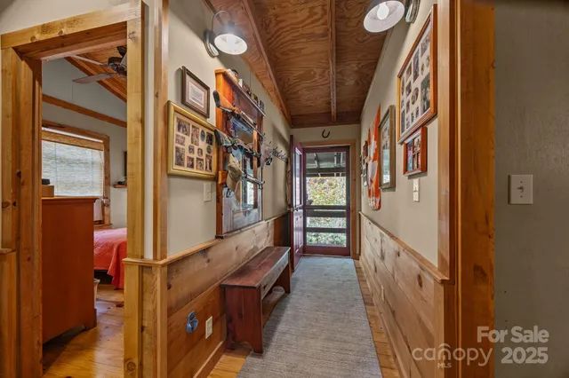 a outdoor living space with furniture