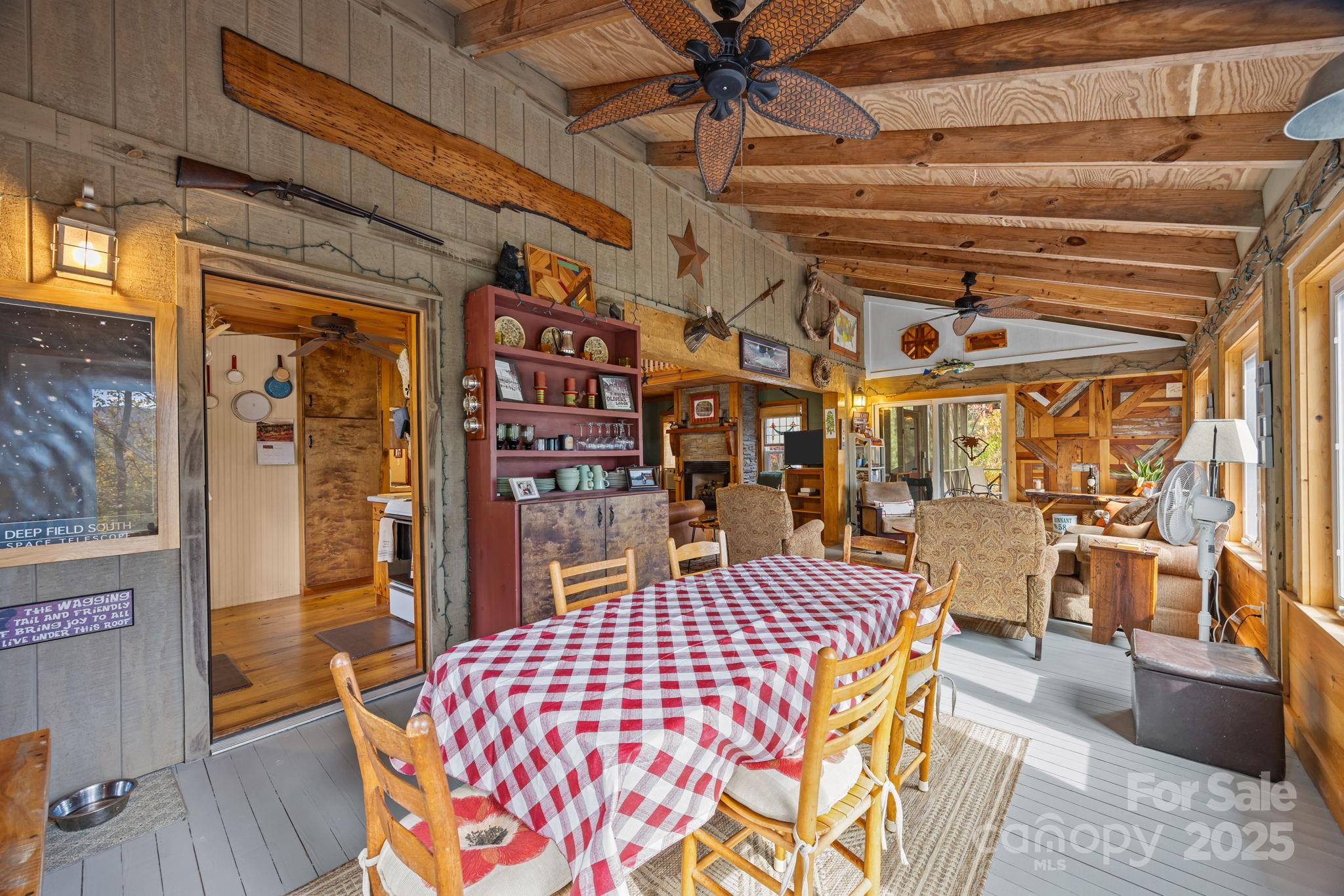 38 Buzzards Rst Trail, Unit 7 Saluda, NC 28773 - Photo 29 of 47 a view of a dining room with furniture