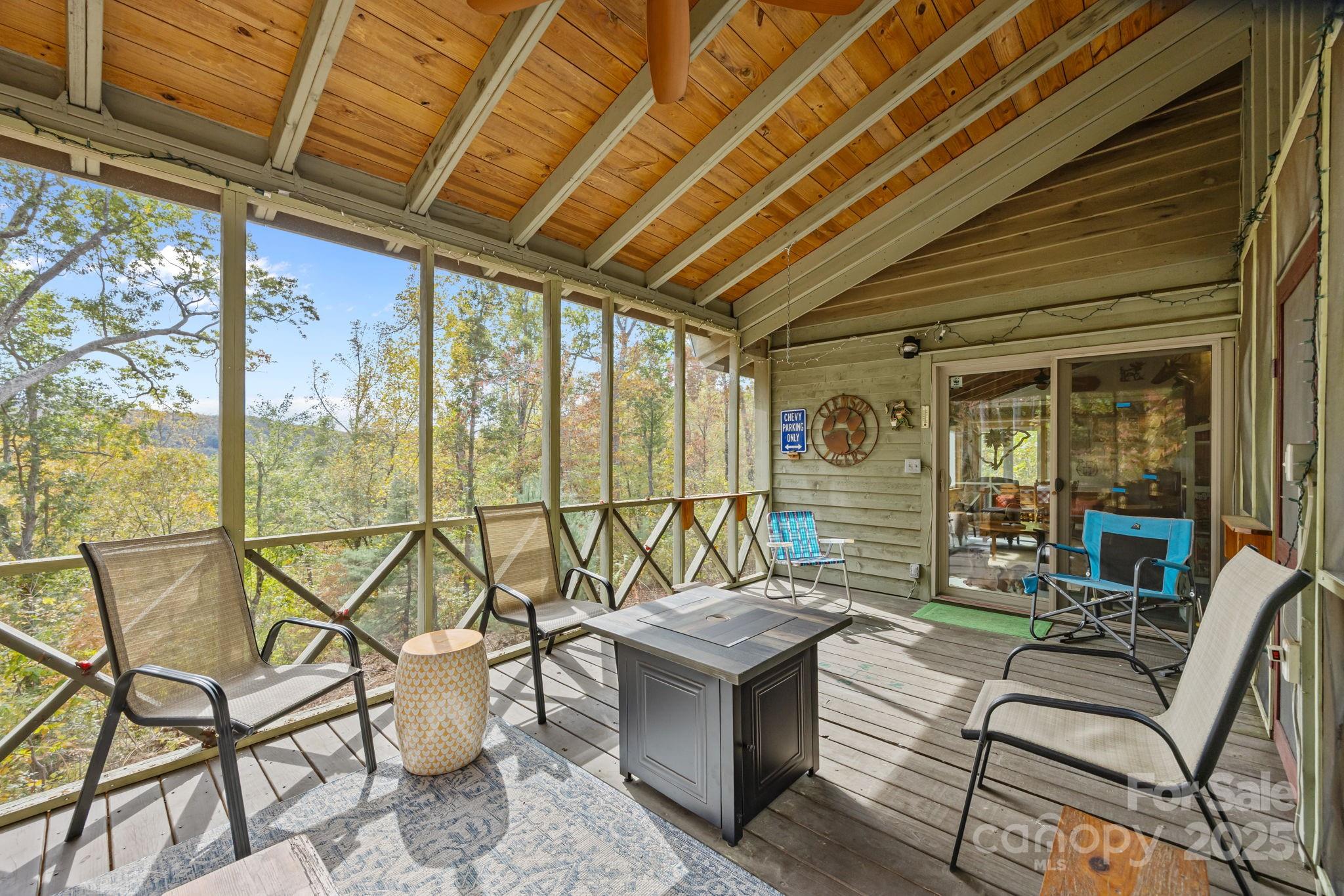 38 Buzzards Rst Trail, Unit 7 Saluda, NC 28773 - Photo 43 of 47 a patio with patio outdoor seating and barbeque oven