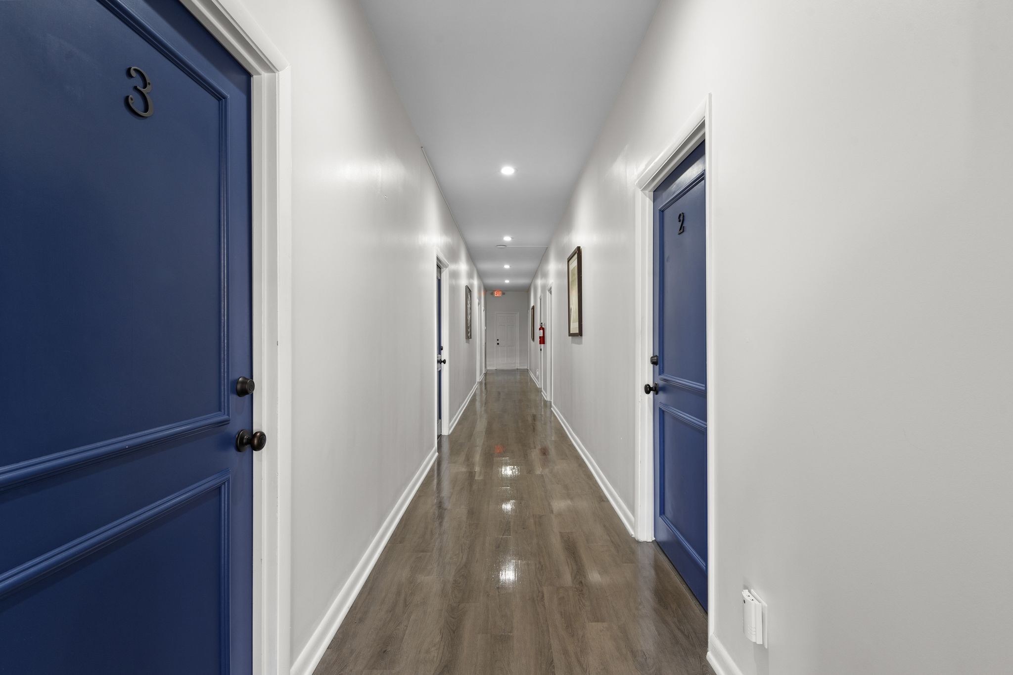 607 Locust Street Springfield, TN 37172 - Photo 21 of 43 a view of hallway with wooden floor