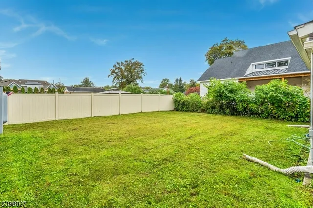 a view of an outdoor space and a yard