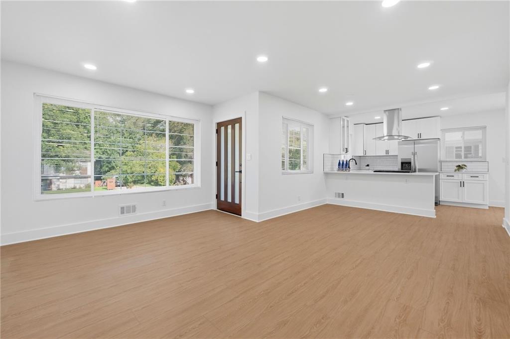 2118 Glendale Drive Decatur, GA 30032 - Photo 5 of 23 a view of a kitchen with large windows