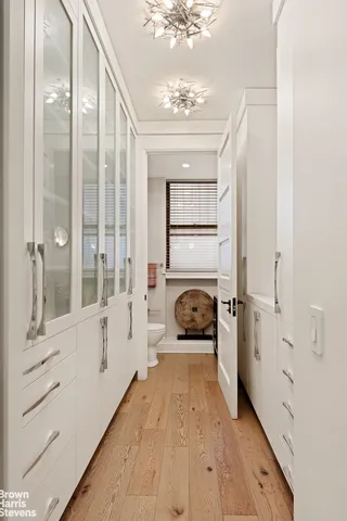 a spacious bathroom with a tub shower and sink