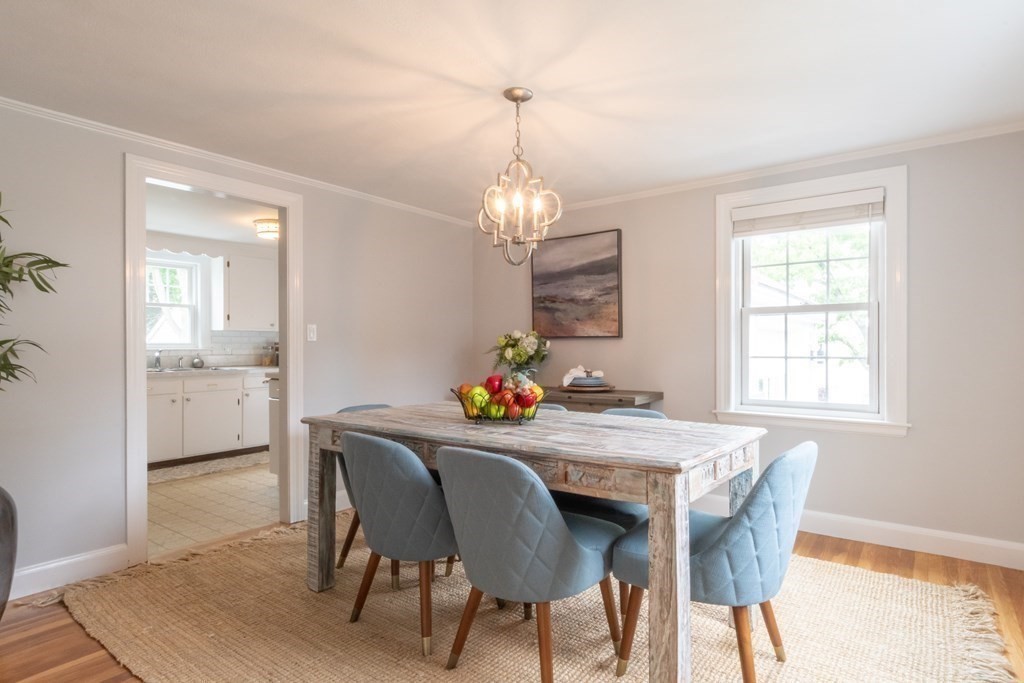 12 Longfellow Road Needham, MA 02494 - Photo 4 of 16 a dining room with furniture and window