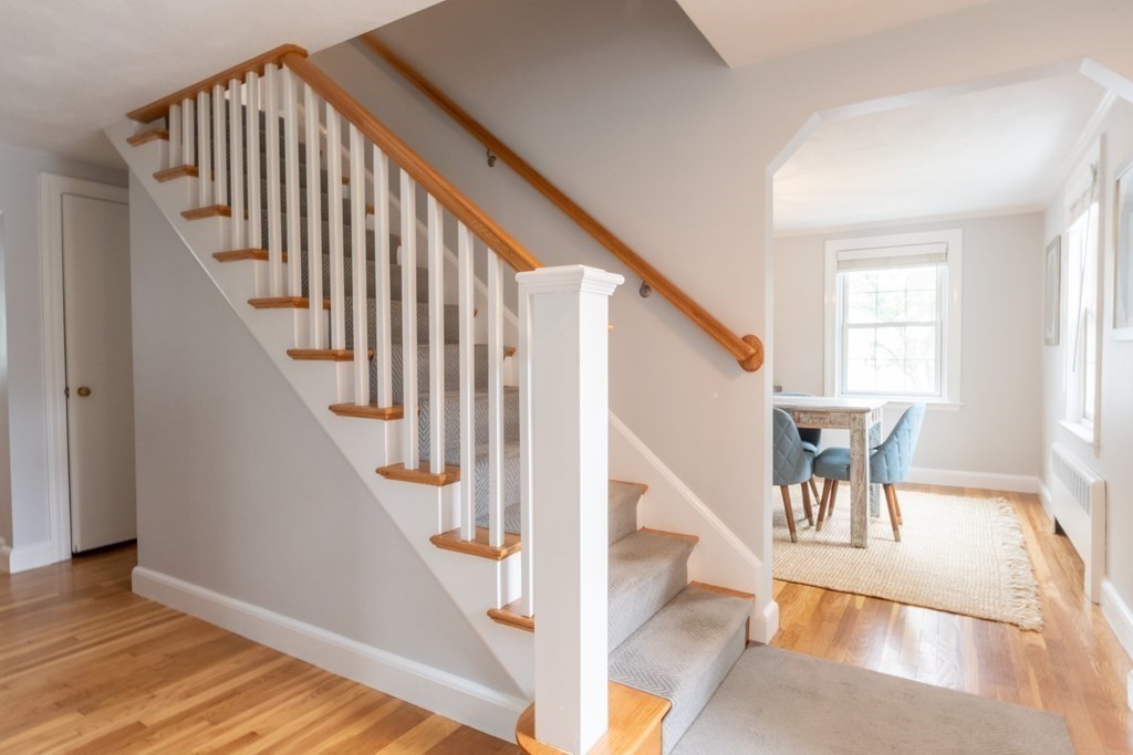 12 Longfellow Road Needham, MA 02494 - Photo 5 of 16 a view of entryway and hall with wooden floor