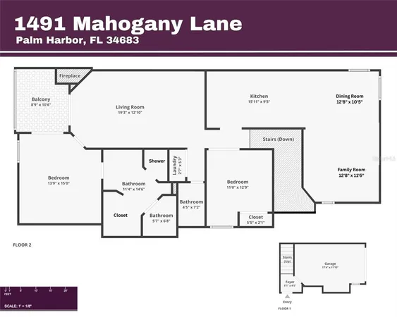 $360,000 | 1491 Mahogany Lane, Unit 1491, Palm Harbor, FL 34683